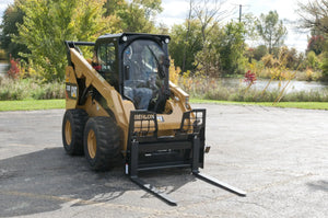 BERLON Class II Medium Duty Walk Through Pallet Forks for skid steers