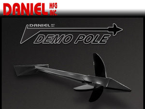 Omni Attachments demo pole for skid steer