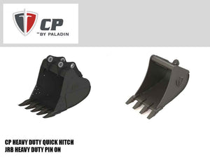PALADIN / CP dirt buckets for 2 metric ton class excavators