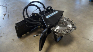 BLUE DIAMOND extreme duty stump grinder for skid steers