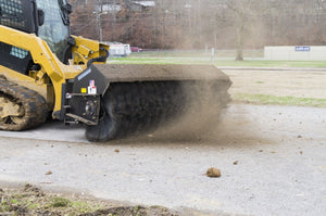 BLUE DIAMOND angle severe duty broom skid steer