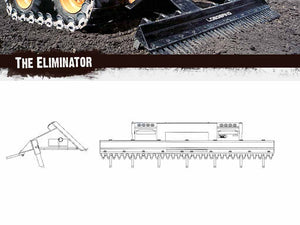 LOEGERING Eliminator for skid steers