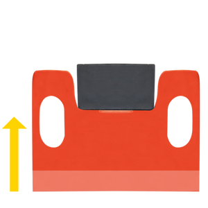 AMI REACTOR FLUID EDGE segmented blade snow push box for skid steer