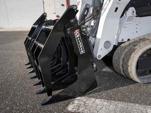 Rastrillo de pinza MCLAREN para minicargadora