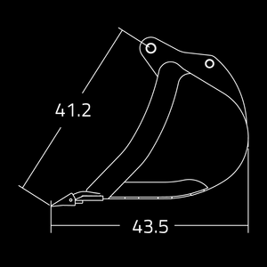 WAIN ROY High Capacity Dirt Buckets for Tractor Loader Backhoes up to 16000 lbs.