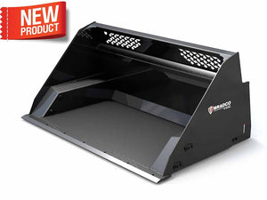 Cucharones de alto volcado PALADIN BRADCO para máquinas con acoplador de minicargadora universal