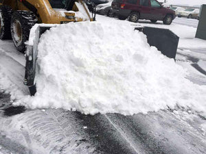 Pala quitanieves/empujador hidráulico Virnig V60 para minicargadora