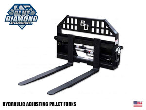HORQUILLAS PARA PALETS DE AJUSTE HIDRÁULICO BLUE DIAMOND (SSL)