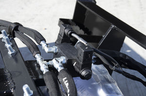 BLUE DIAMOND V snow blade for skid steer loaders