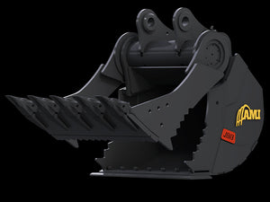 AMI Jawbone bucket for backhoes