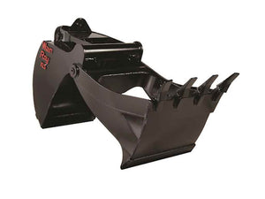 WAINROY Jaw Bucket for mini excavators 12,500 -20,000 LBS