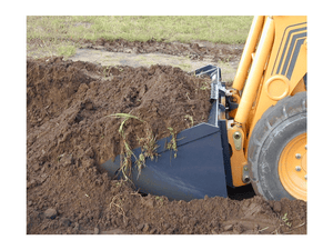 Virnig V50 Low Profile smooth edge and tooth Dirt Buckets for skid steer loaders