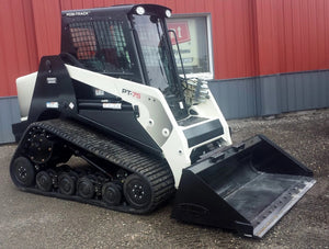 BERLON low profile extended lip bucket for skid steers