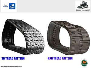 Orugas de goma para cargadora compacta de cadenas MICHELIN / CAMSO, GEHL CTL60, CTL65