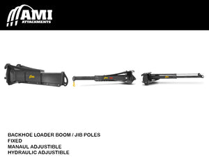 AMI boom / Jib poles for backhoe loaders