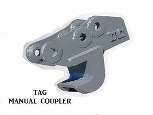 TAG QUICK COUPLER, MANUAL, 6000 LB TO 10000 LB EXCAVATORS