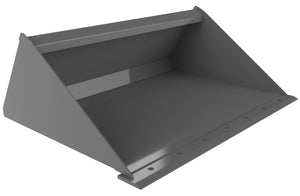 BERLON Extended Lip Low Profile Bucket for Mini Loaders