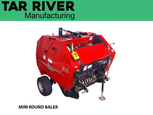 TAR RIVER MINI-ROUND BALERS