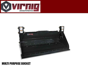 Virnig V50 Multi-Purpose 4-in-1 Bucket for skid steer