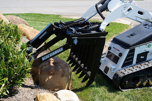 BLUE DIAMOND root grapple for mini loader