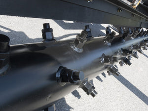 BLUE DIAMOND SEVERE DUTY POWER RAKE, MANUAL ANGLE (SSL)(CTL)