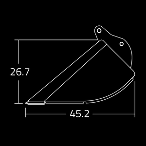 Cucharones para extracción de losas de pavimento WAIN ROY para retroexcavadoras cargadoras de tractor de 1/4 de yarda de menos de 16 000 lbs.