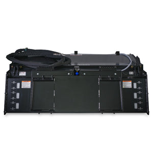 VIRNIG pick up broom with internal water tank for skid steer