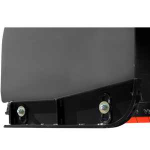 AMI REACTOR FLUID EDGE segmented blade snow push box for skid steer