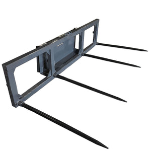 CID Low Back Hay Spears for skid steer loaders