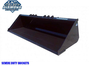 Cucharones de servicio severo BLUE DIAMOND para minicargadores