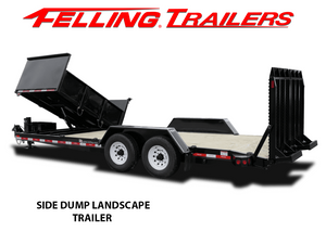 FELLING Side Dump Landscape Trailers