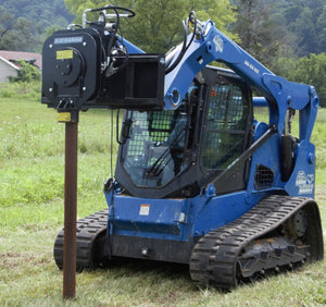 Destornillador de postes BLUE DIAMOND para minicargadora