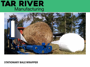 TAR RIVER STATIONARY ECONO-WRAP BALE WRAPPER