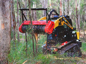 FECON Bullhog Drum Mulcher for Standard Flow Skid Steer