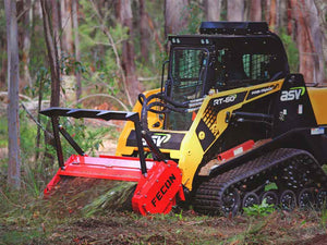FECON Bullhog Drum Mulcher for Standard Flow Skid Steer