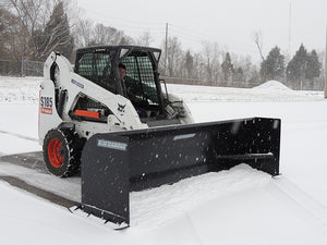 BLUE DIAMOND heavy & standard duty snow pusher for skid steer