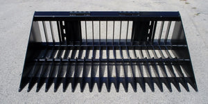 BERLON Skeleton Rock Buckets for skid steers