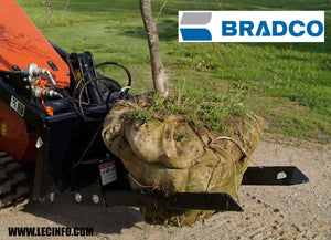 BRADCO tree forks for mini loader