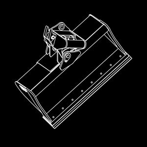WAIN ROY Tilt Buckets for Mini Excavators 4,500 - 12,500 lbs.