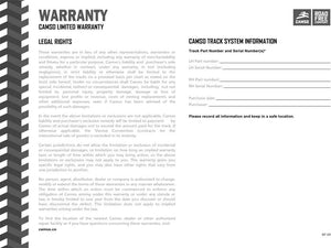 Orugas de goma para cargadora compacta de cadenas MICHELIN / CAMSO, GEHL CTL60, CTL65