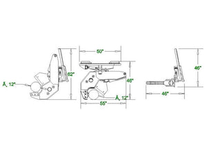 CID X-treme Tree Shear for skid steer