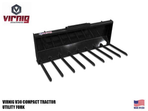 Horquilla utilitaria para tractor compacto Virnig V30 (SSL) (CTL)