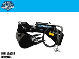 BLUE DIAMOND mini loader backhoe