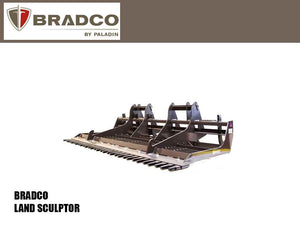 Escultura de terreno PALADIN / BRADCO para máquinas con acoplador de minicargadora universal
