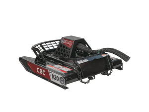 VIRNIG V20 open front rotary brush cutter for mini loader