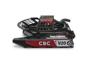 VIRNIG V20 open front rotary brush cutter for mini loader