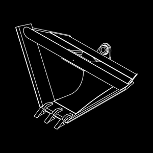 Cuchara de zanjeo WAIN ROY "V"