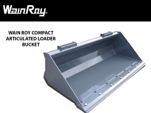 WAIN ROY Cargadora Articulada Compacta Cucharones para Minicargadoras