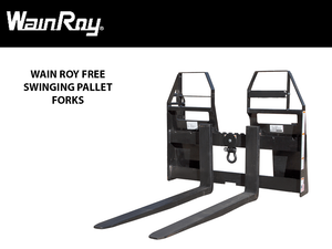 WAIN ROY General Purpose free Swinging Pallet Forks - Full height Walk through frame