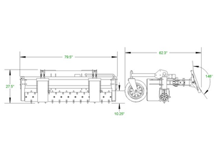 CID X-treme Power Rake for Skid Steers